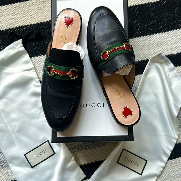 Gucci Shoes - Gucci Ribbon Mule w/ Box & Dustbags